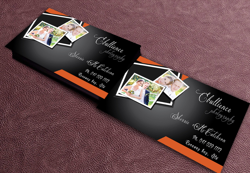 Business Card Design by shyamalart for Ebullience photography By Shez | Design #7857284
