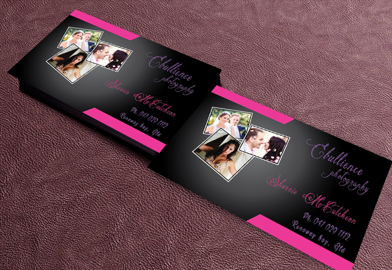 Business Card Design by shyamalart for Ebullience photography By Shez | Design #7872130
