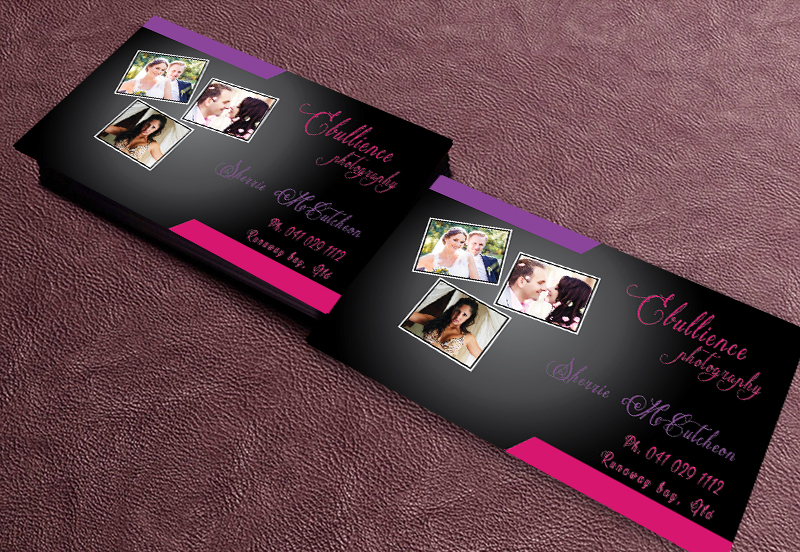Business Card Design by shyamalart for Ebullience photography By Shez | Design #7875785