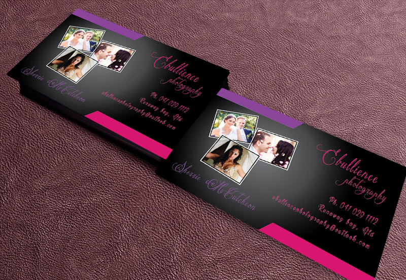 Business Card Design by shyamalart for Ebullience photography By Shez | Design #7879793