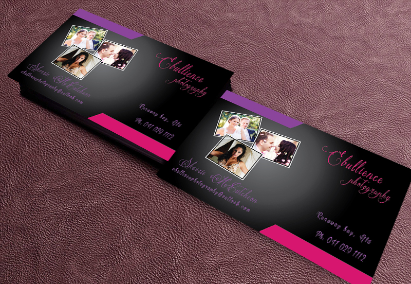 Business Card Design by shyamalart for Ebullience photography By Shez | Design #7882684