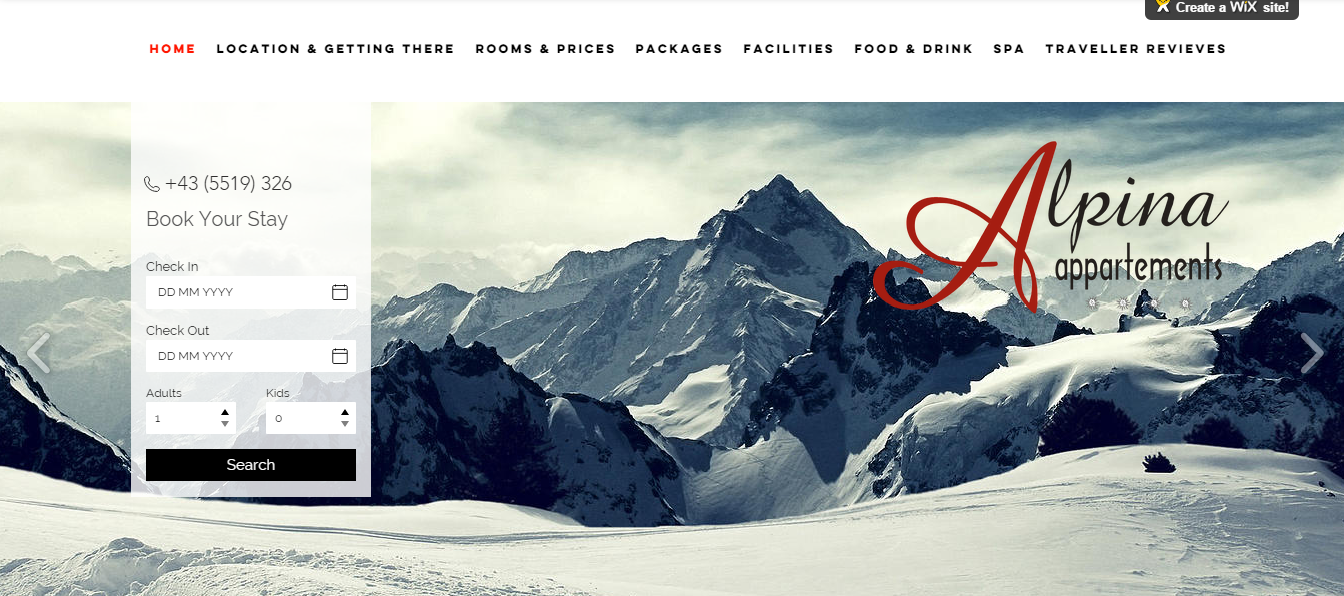 Wix Design by Tarantula for this project | Design #7958443