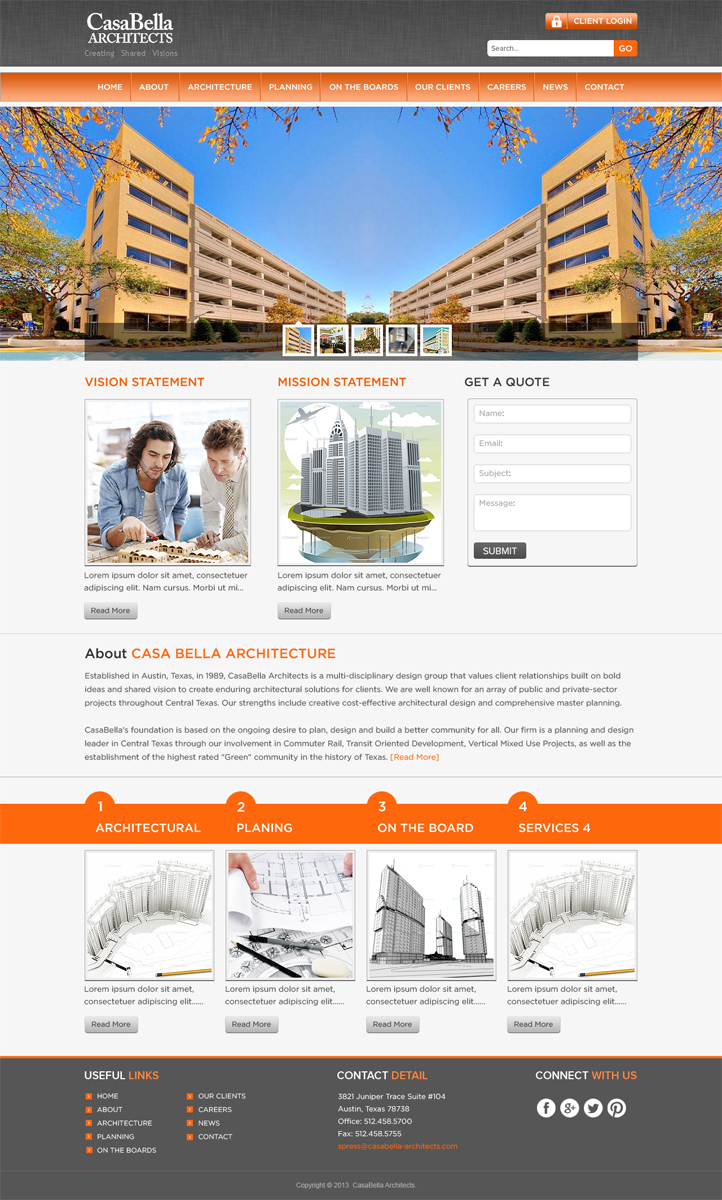 Wordpress Design by Mayank Patel for this project | Design #2188167