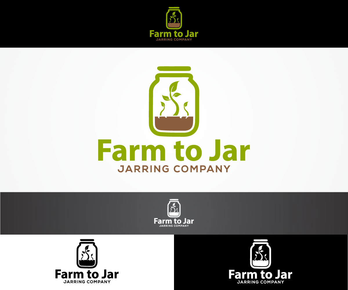 Logo Design by sangeloenriquez for Farm to Jar | Design #7843661