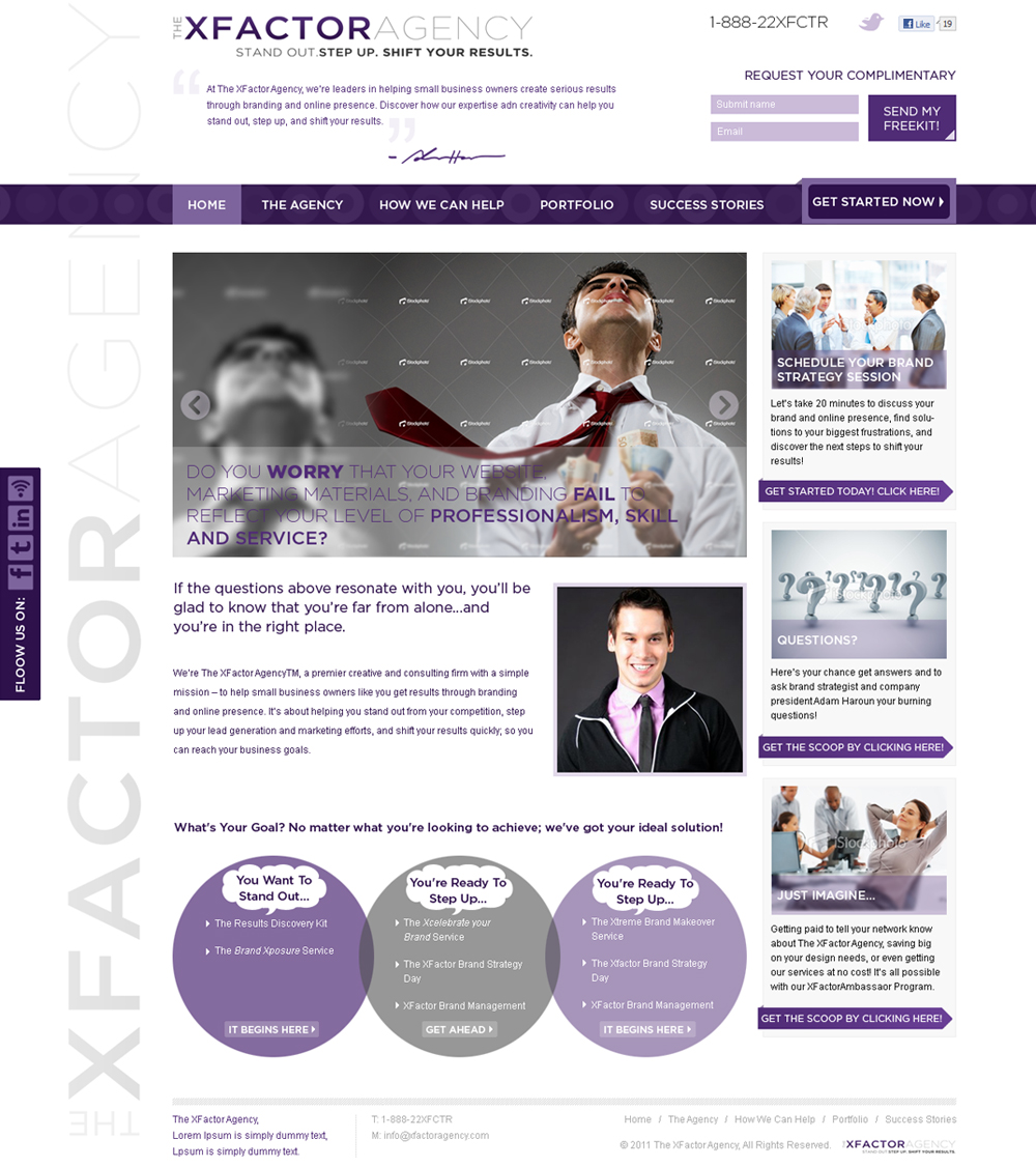 Wordpress Design by Mayank Patel for this project | Design #404659