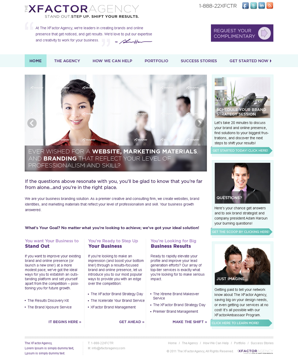 Wordpress Design by Mayank Patel for this project | Design #409402