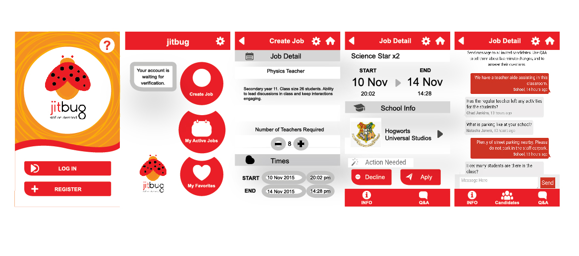 Diseño Web por ochodg para jitbug | Diseño #7880831