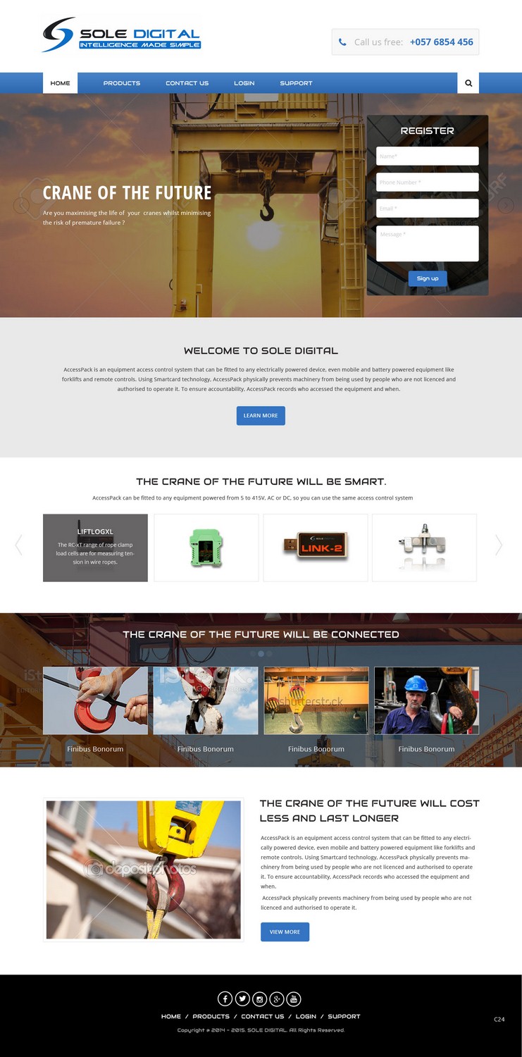 Landing Page Design by pb for CASWA | Design #7887219