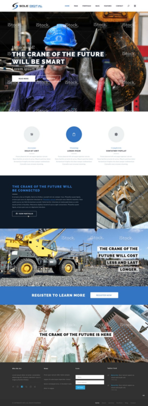 Landing Page Design by pb for CASWA | Design: #7887220