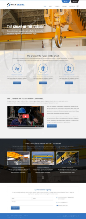 Landing Page Design by pb for CASWA | Design: #7887222