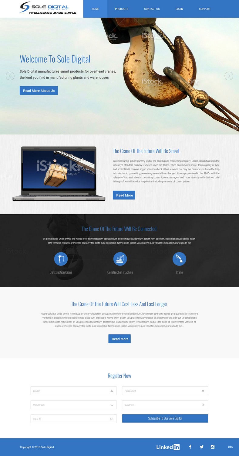 Landing Page Design by pb for CASWA | Design #7887232
