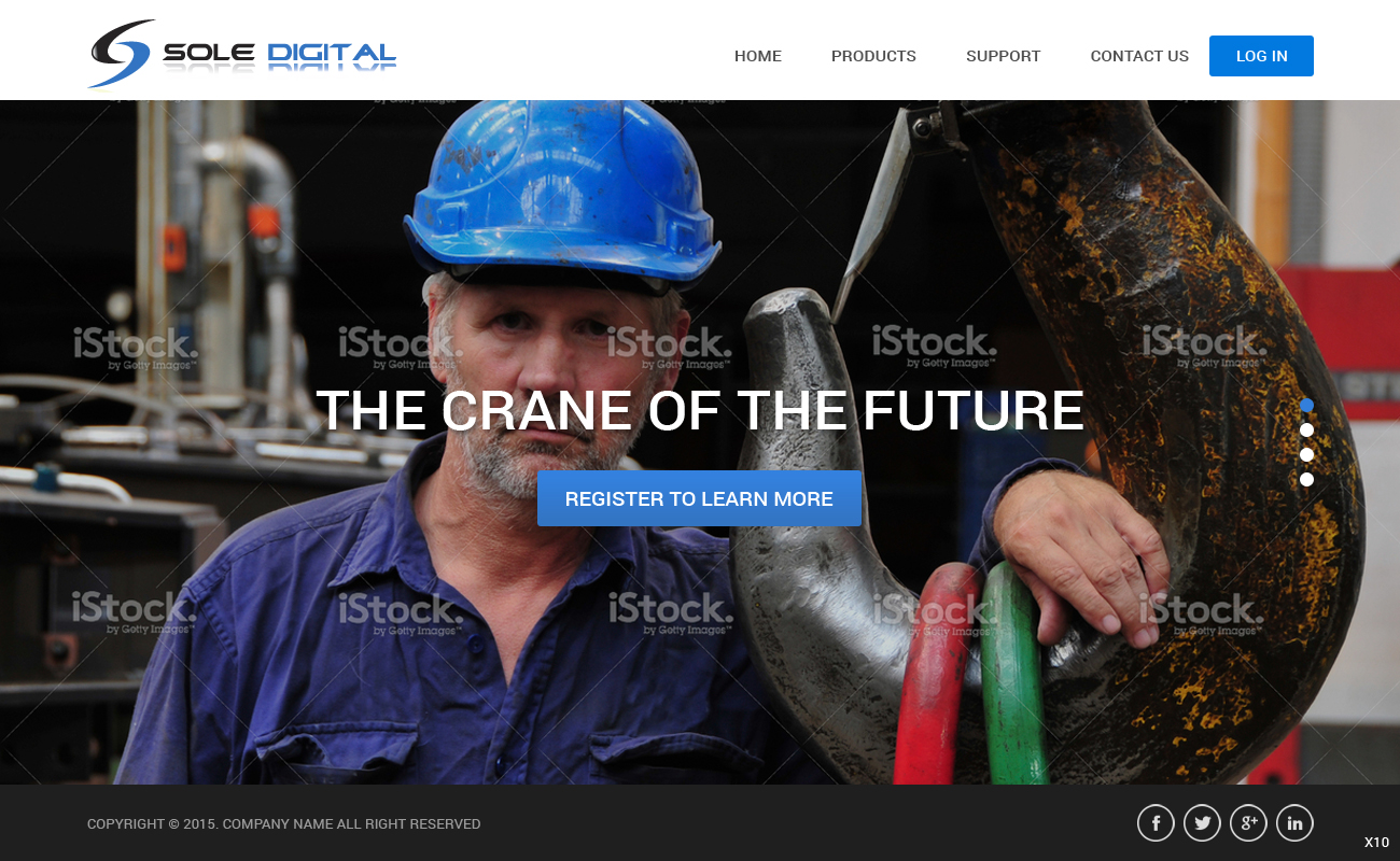 Landing Page Design by pb for CASWA | Design #7898355