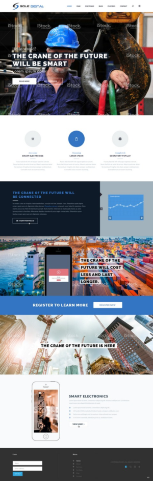 Landing Page Design by pb for CASWA | Design: #7898356