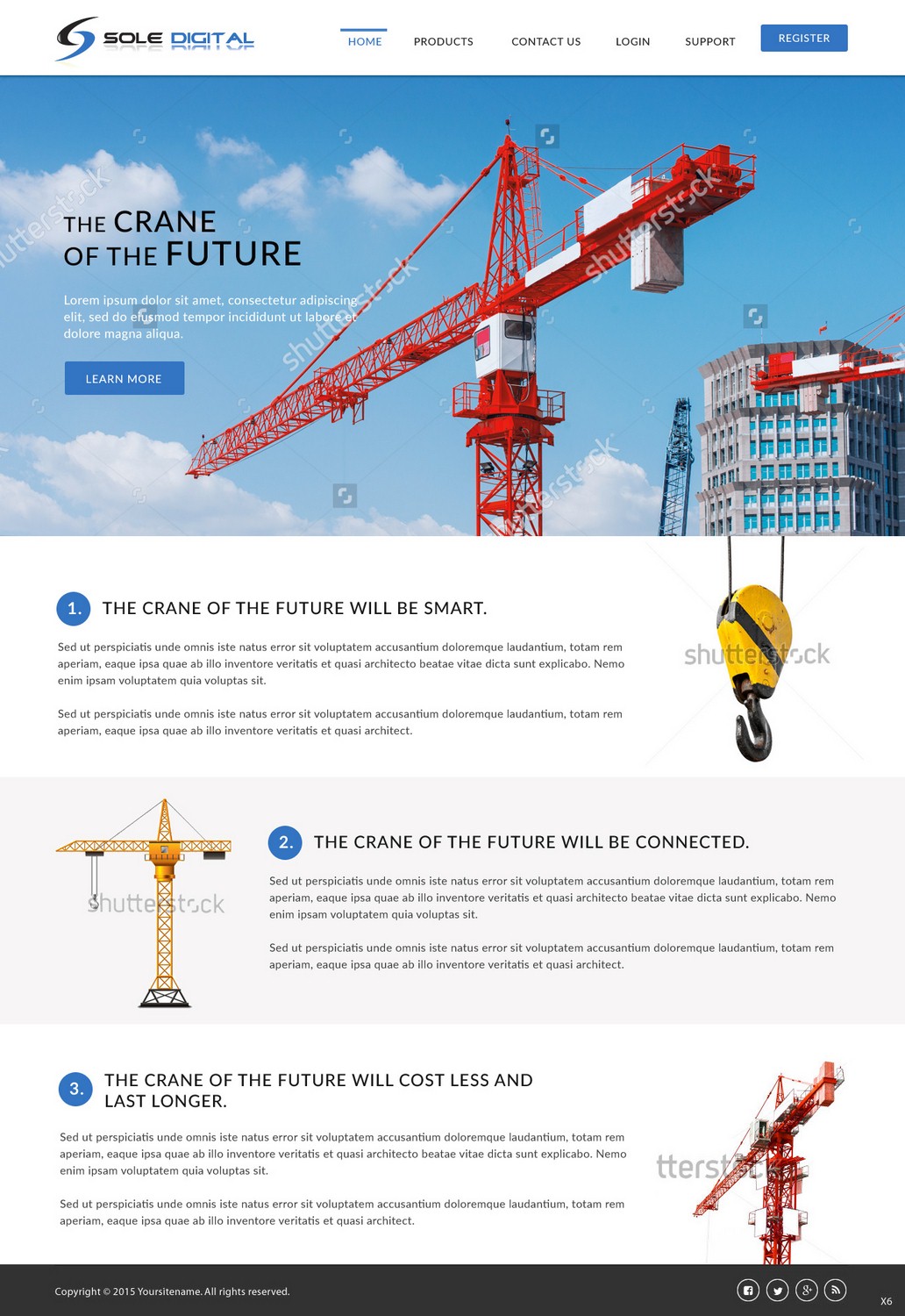 Landing Page Design by pb for CASWA | Design #7898368