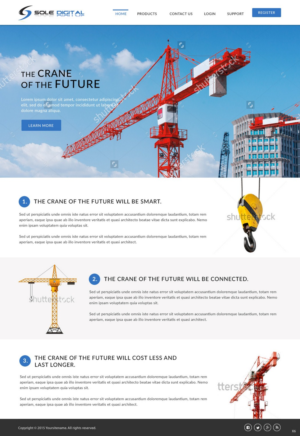 Landing Page Design by pb for CASWA | Design: #7898368