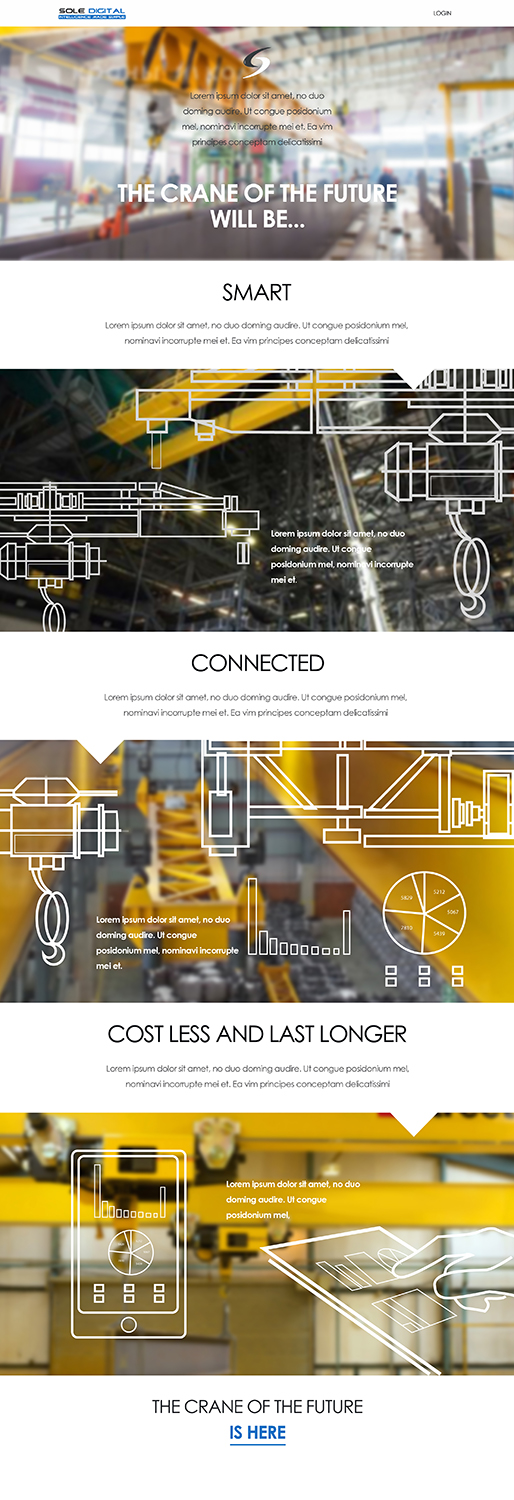 Landing Page Design by dii for CASWA | Design #7919734