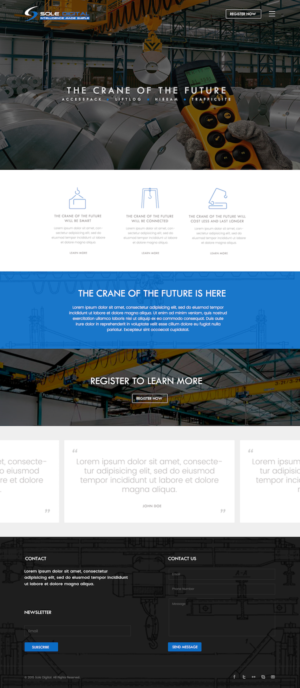 Landing Page Design by dii for CASWA | Design: #7919809