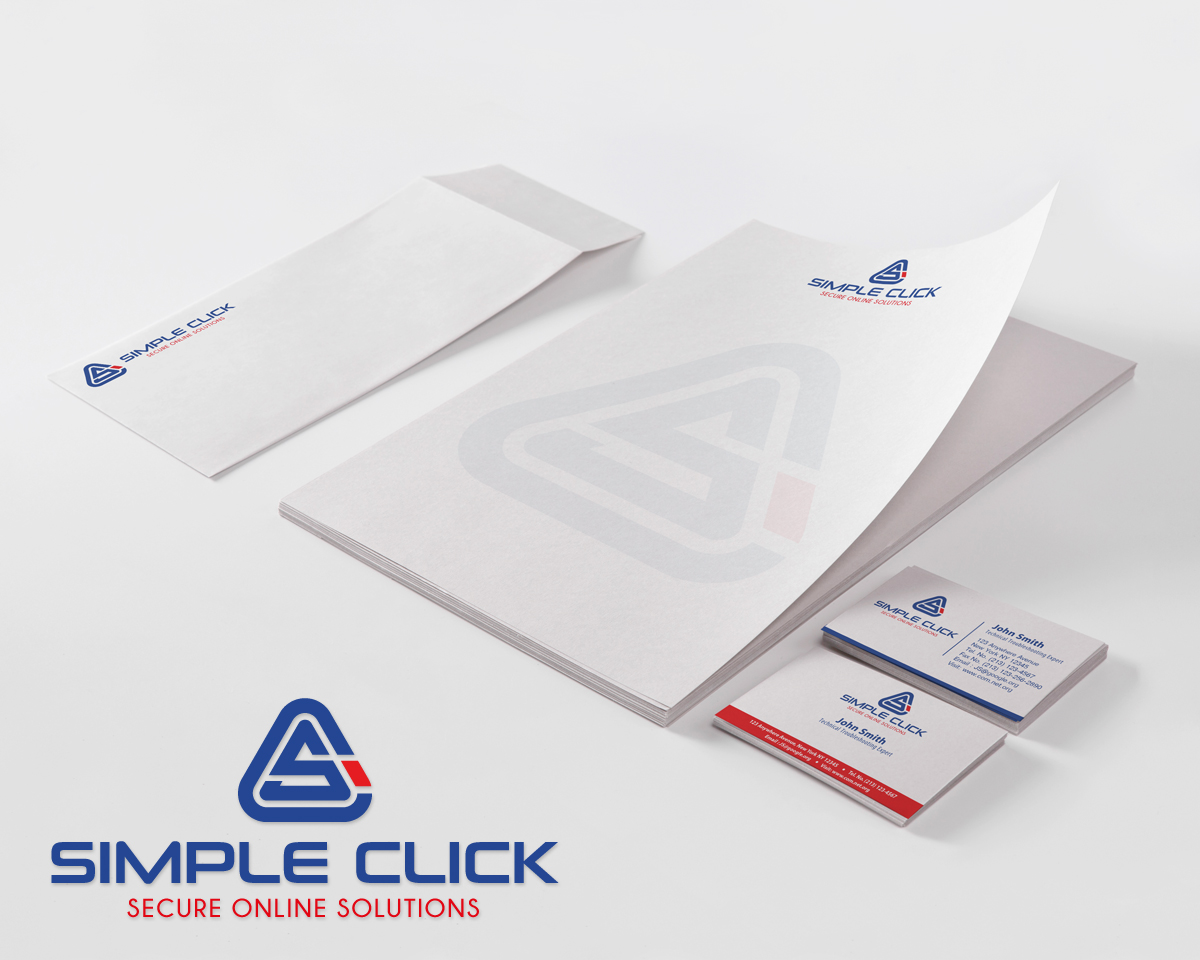 Logo Design by Texel for Simple Click | Design #7932160