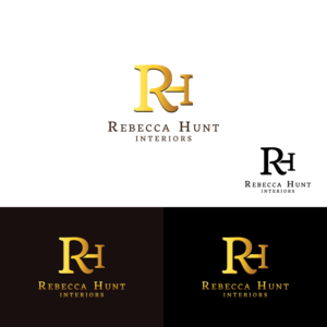 Logo Design by anshtoyj for Rebecca Hunt Intetiors | Design #7848179