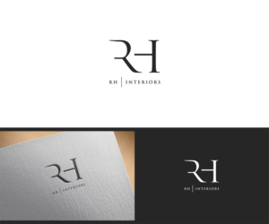 Logo Design by tavi for Rebecca Hunt Intetiors | Design: #7889746