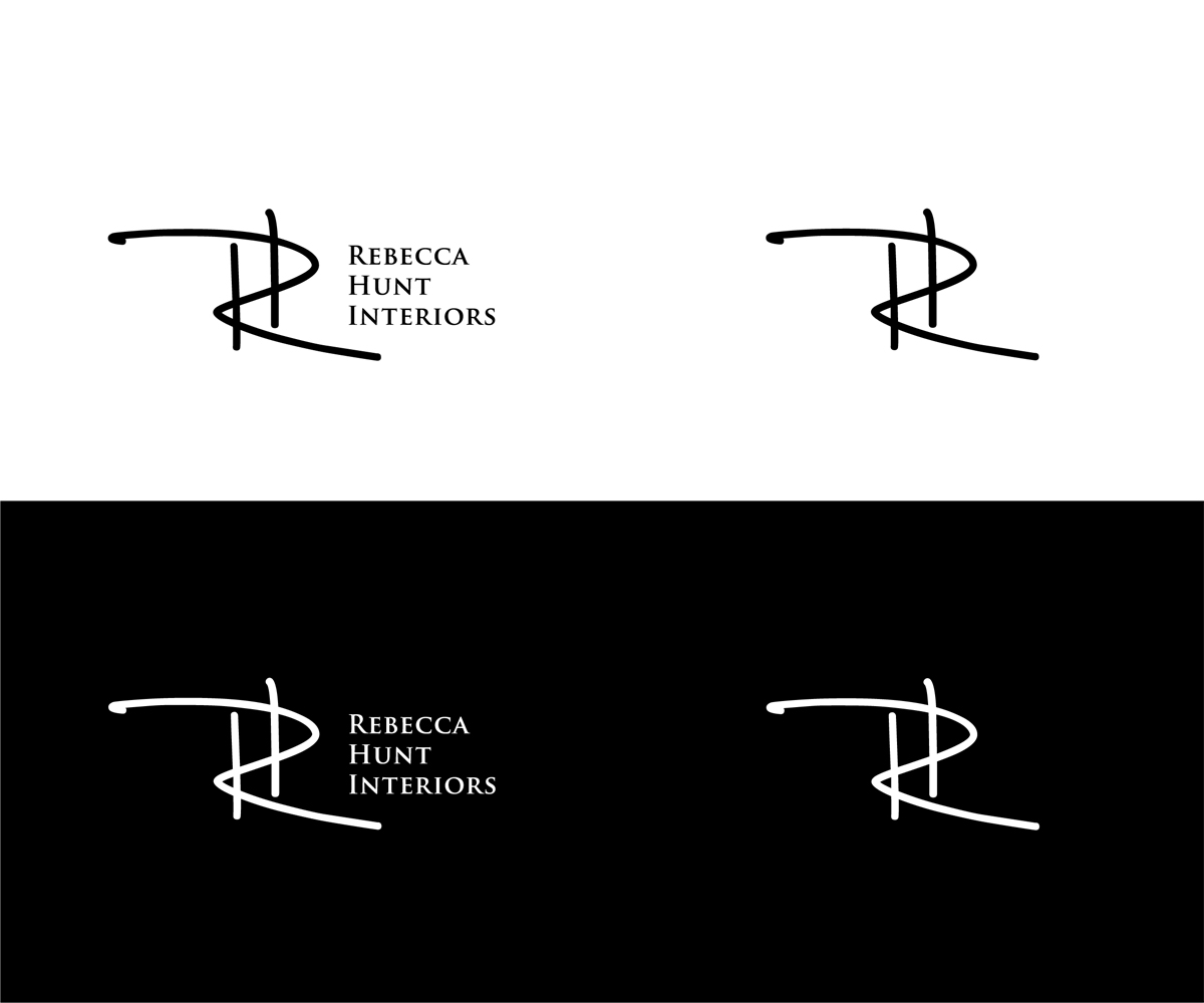 Diseño de Logo por tavi para Rebecca Hunt Intetiors | Diseño #7912771