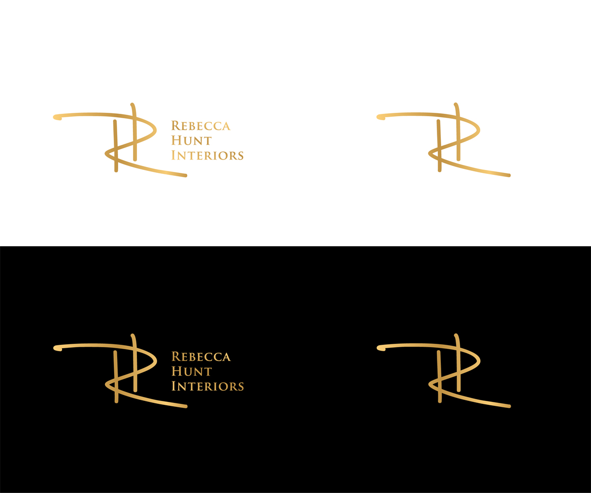 Diseño de Logo por tavi para Rebecca Hunt Intetiors | Diseño #7912772