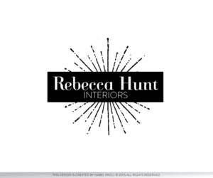 Logo Design by isabel.paoli for Rebecca Hunt Intetiors | Design: #7887938