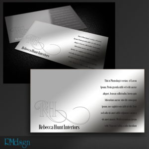 Logo Design by rmdsgn for Rebecca Hunt Intetiors | Design #7857495