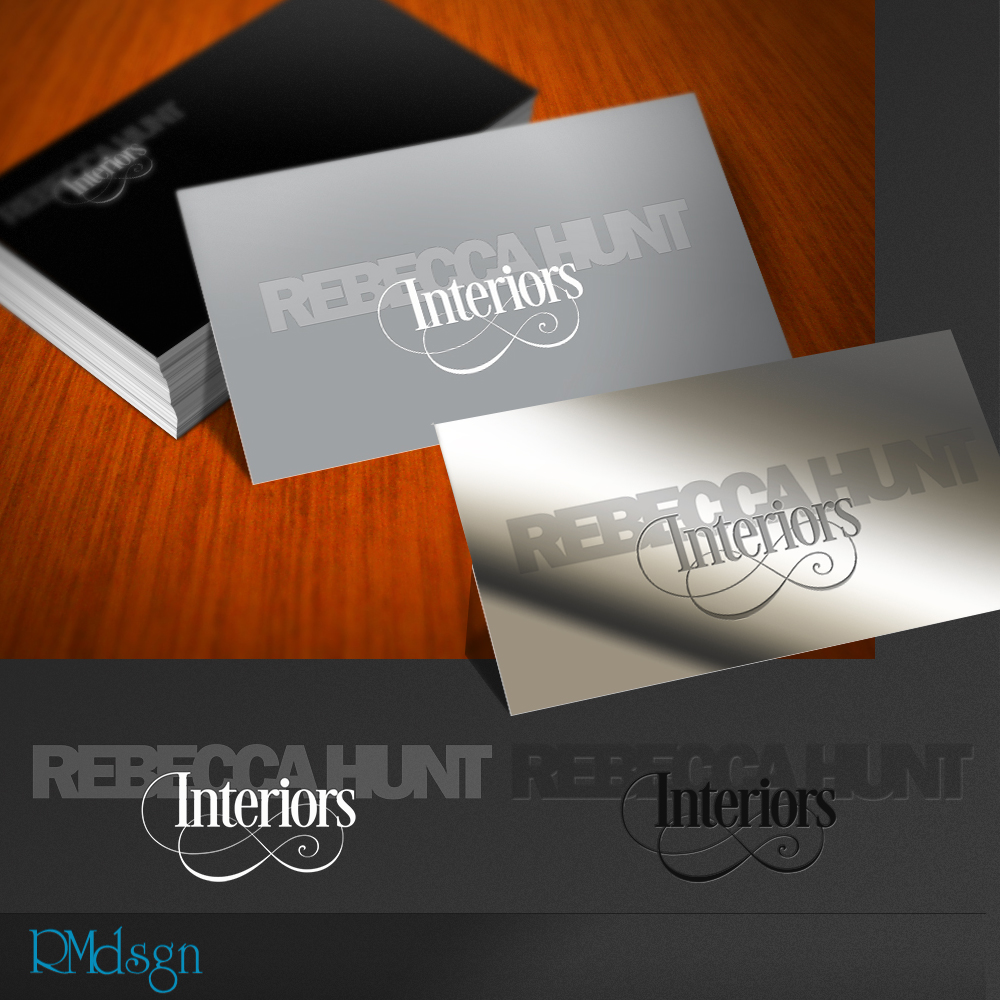 Logo Design by rmdsgn for Rebecca Hunt Intetiors | Design #7866468