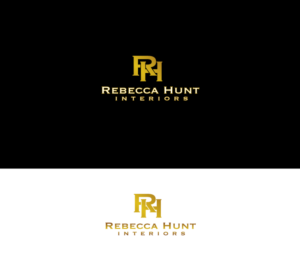 Logo Design by pivotaldesign.biz for Rebecca Hunt Intetiors | Design: #7844377