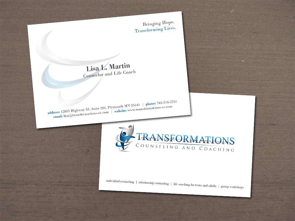 Business Card Design by Nina Bain for this project | Design #1954150