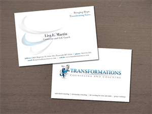 Business Card Design by Nina Bain