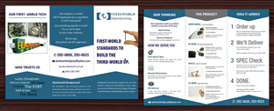 Broschüren-Design von Sbss für Steelworld Manufacturing | Design: #2130500