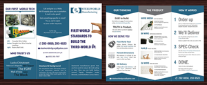 Broschüren-Design von Sbss für Steelworld Manufacturing | Design: #2135046
