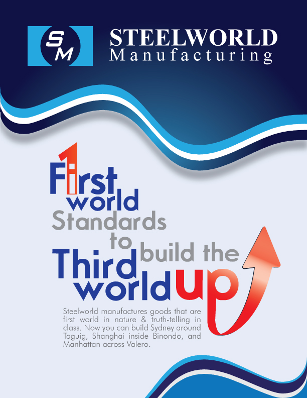 Brochure Design by Impressive Solutions for Steelworld Manufacturing | Design #2130405
