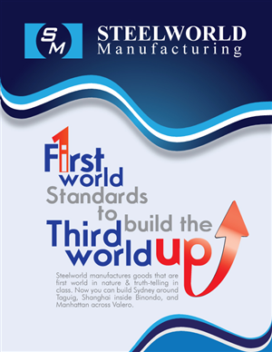 Brochure Design by Impressive Solutions for Steelworld Manufacturing | Design: #2130405