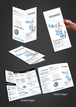 Brochure Design by Impressive Solutions for Steelworld Manufacturing | Design: #2147867