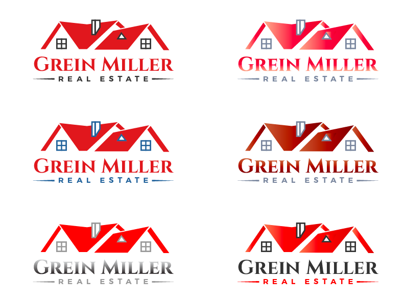 Logo Design by wonderland for Grein Miller Group Real Estate | Design #7862916