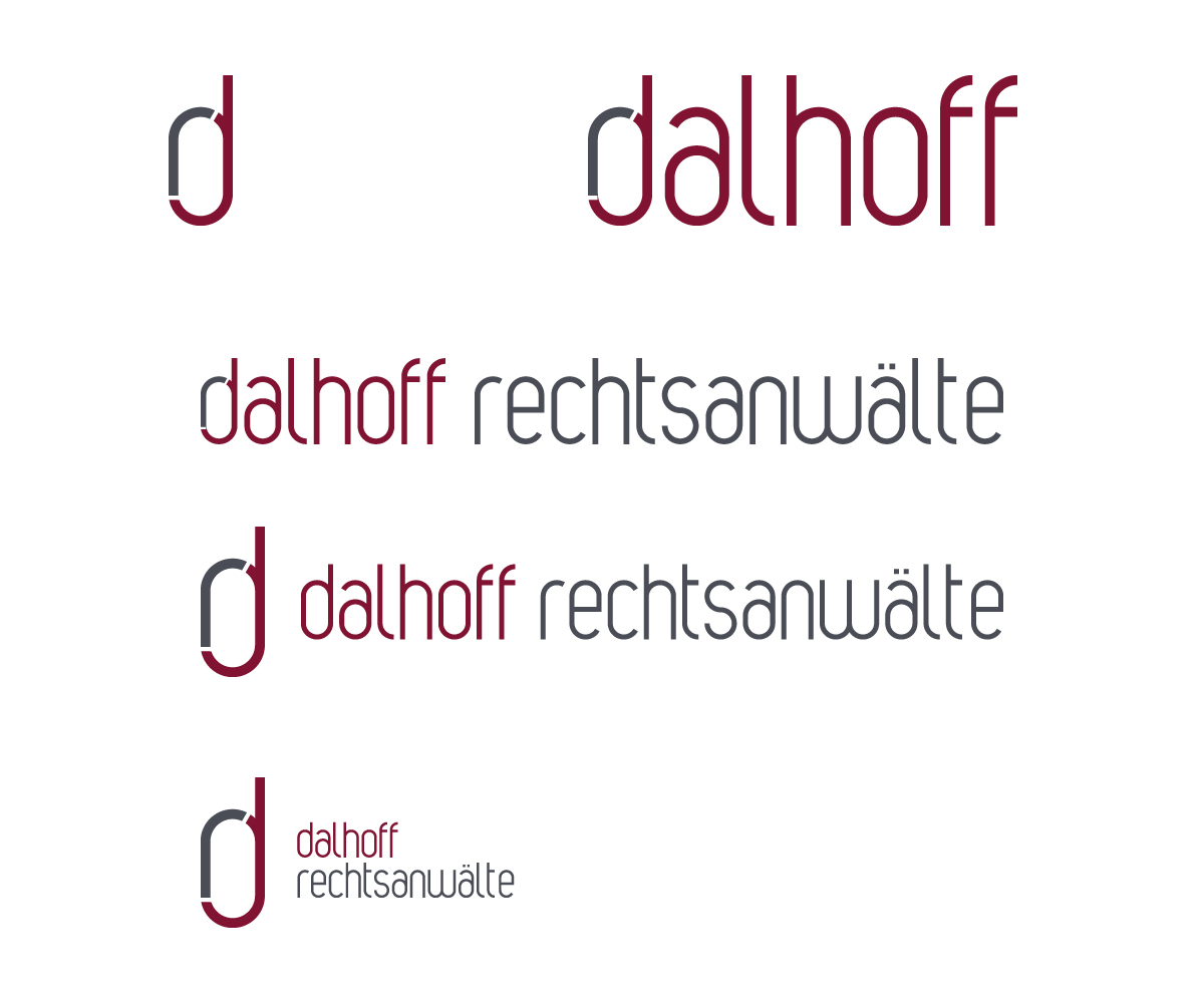 Logo Design by Slobodan Cagic for dalhoff rechtsanwälte | Design #7905771