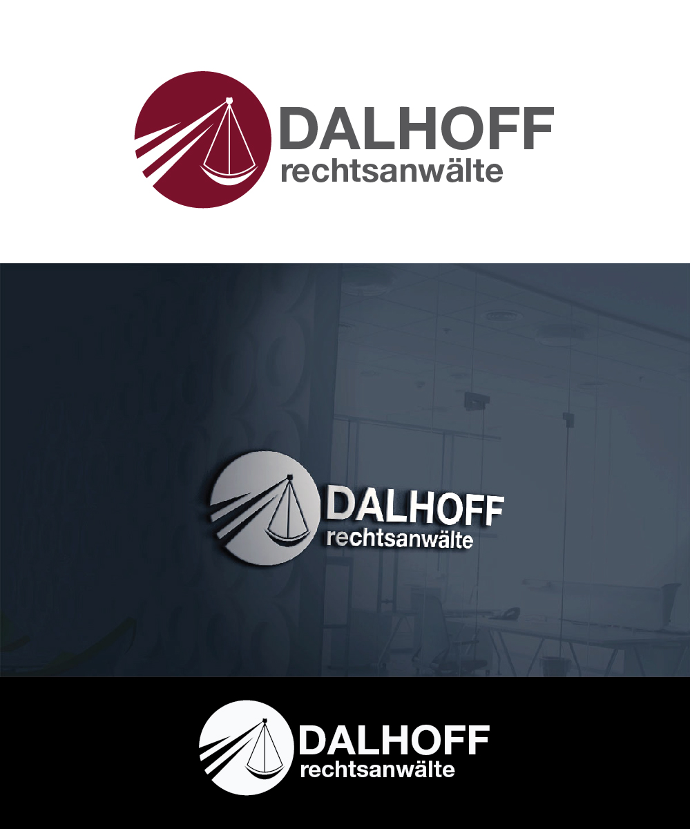 Logo-Design von joliau für dalhoff rechtsanwälte | Design #7847750