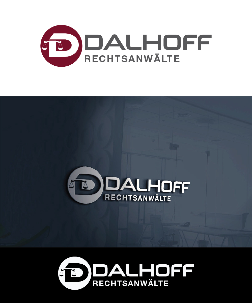 Logo Design by joliau for dalhoff rechtsanwälte | Design #7847751