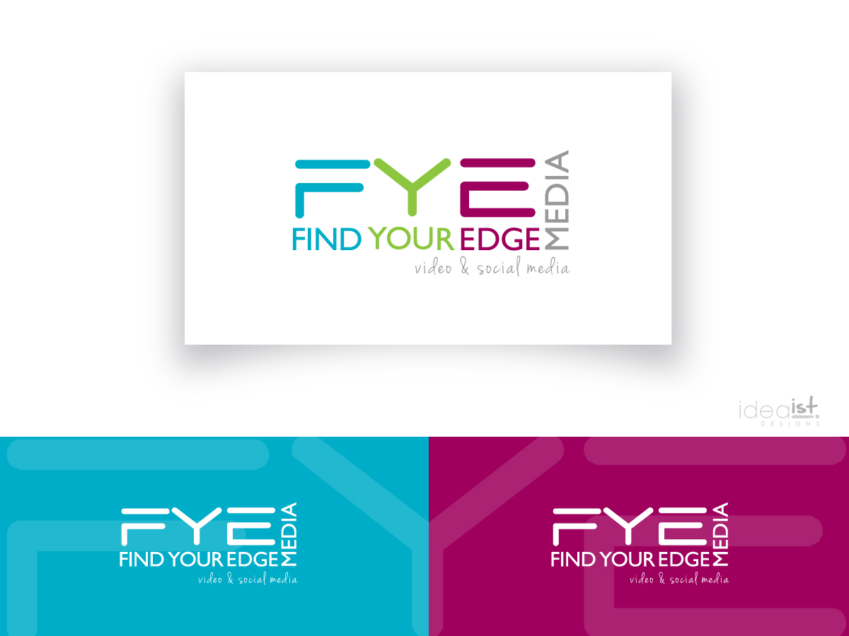 Logo-Design von Ideaist Designs für Find Your Edge Media | Design: #1945003