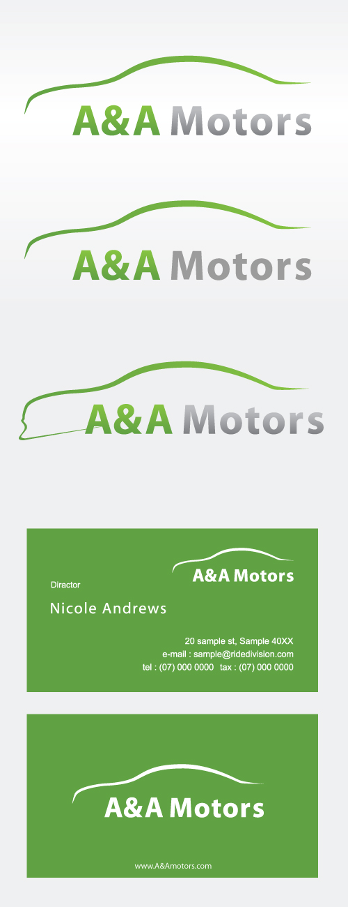 Diseño de Logo por riki para A & A Motors | Diseño #13851