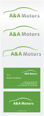 Diseño de Logo por riki para A & A Motors | Diseño: #13851