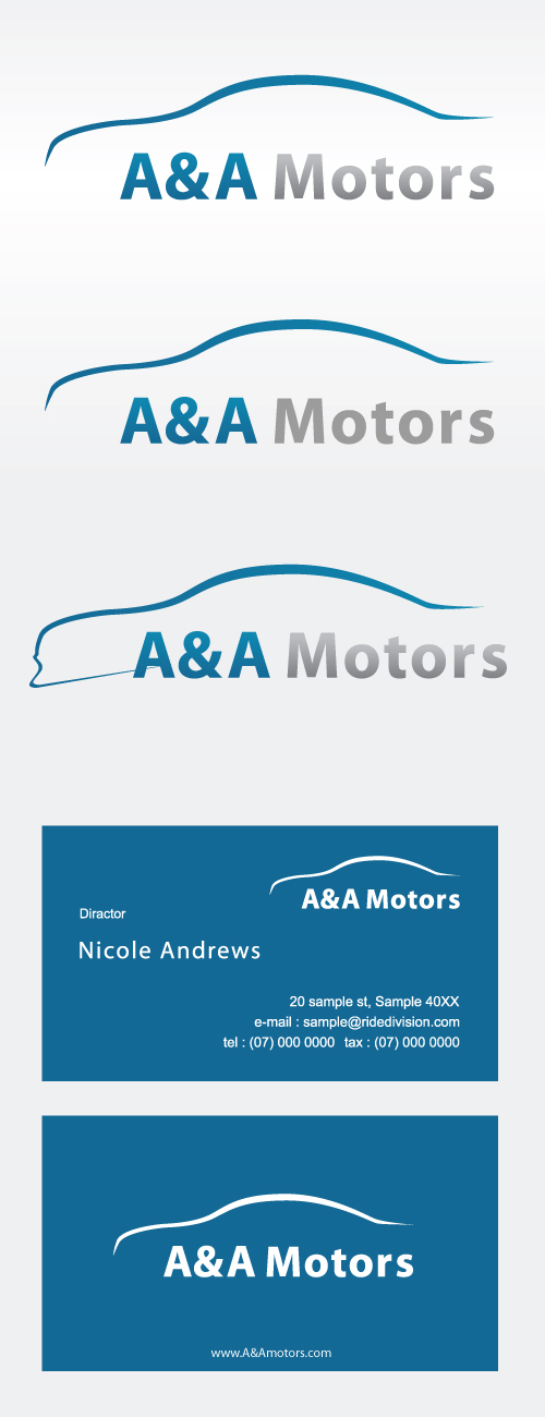 Diseño de Logo por riki para A & A Motors | Diseño #13853