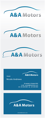 Diseño de Logo por riki para A & A Motors | Diseño: #13853