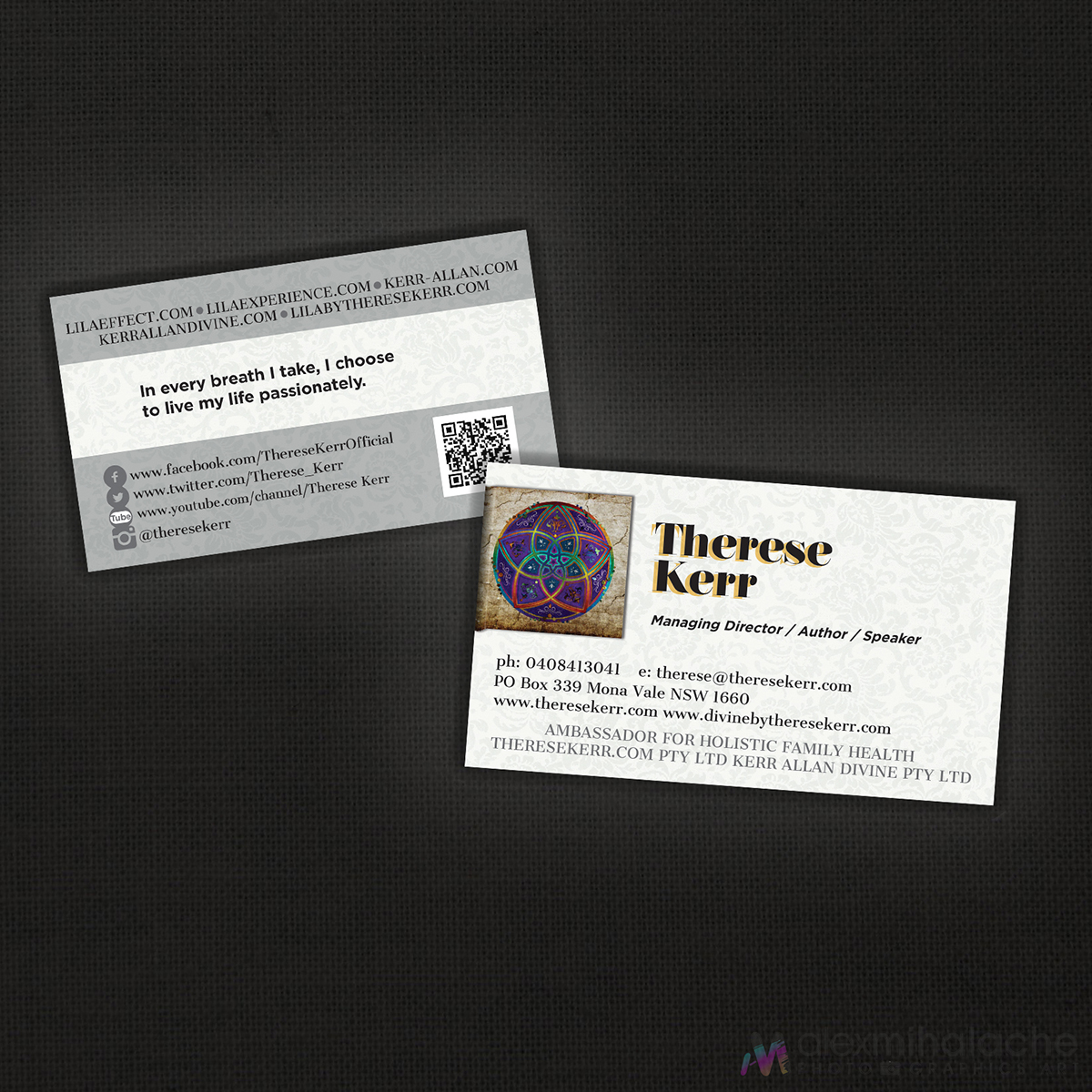 Visitenkarten-Design von Alex Mihalache für dieses Projekt | Design #1979749