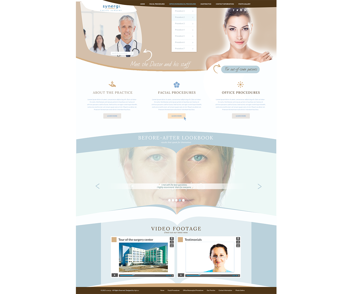 Web-Design von Agnes Bak für Clouds End Farm | Design #7917858