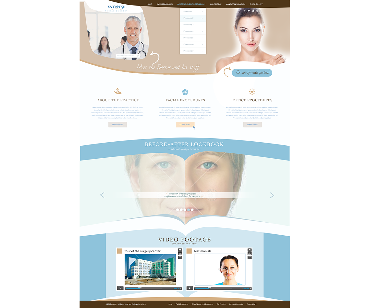 Web-Design von Agnes Bak für Clouds End Farm | Design #7917875