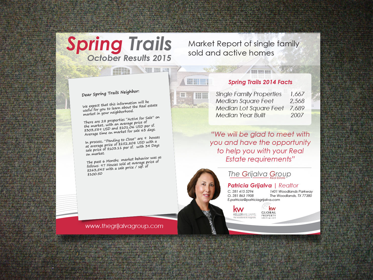 Postcard Design by Priyo Subarkah for The Grijalva Group | Design #7854048